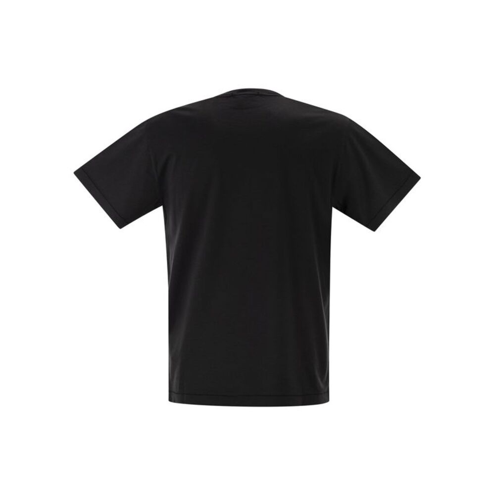 Stone Island Men Slim Fit T-Shirt With Compass Patch - Picture 2 of 4